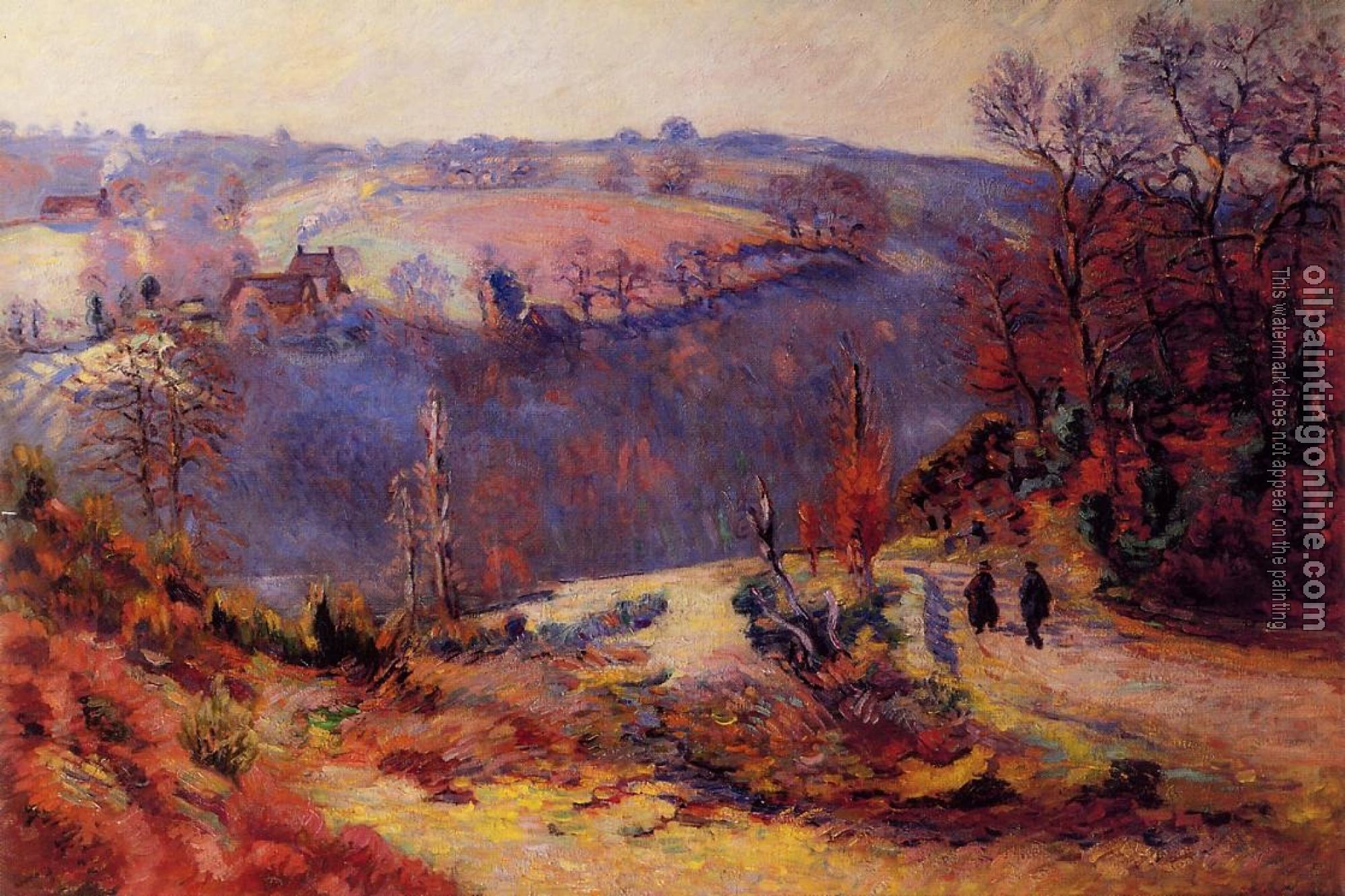 Guillaumin, Armand - Pont Charraud - Hoarfrost